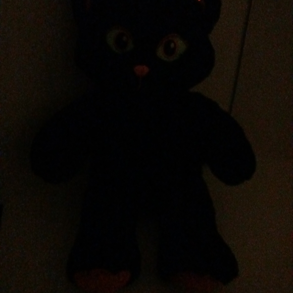 Build-A-Bear Workshop MIDNIGHT SPARKLE CAT Halloween Plush Stuffed Animal - Picture 5 of 7